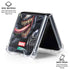Marvel Venom Symbiote Galaxy Z Flip6 Clear Case